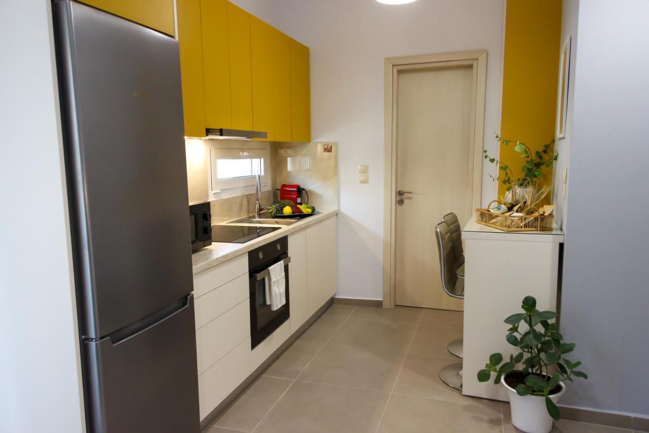 Mk Lux Suites - Steps To Beach Agios Nikolaos  Bagian luar foto